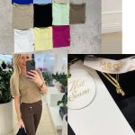 Bluzki Damskie Tureckie_ Size uni_ paczka 6szt_mix kolor 1360998