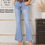 Jeansy Damskie _ Size xs-xl_ paczka 10szt_[bez pasek] 1361386