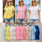 Bluzki Damskie Polskie_size uni_paczka 6szt_mix kolor 1361552