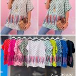 Bluzki Damskie Polskie_size uni_paczka 6szt_mix kolor 1361562
