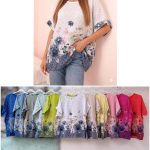 Bluzki Damskie Polskie_size uni_paczka 6szt_mix kolor 1361563