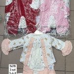 Komplety DZIECIĘCA size 3-9 m_ paczka 6szt _1 kolor 1361752