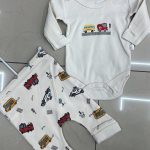 Komplety DZIECIĘCA size 3-9 m_ paczka 6szt _1 kolor 1361754