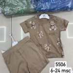 Komplety DZIECIĘCA size 6-24 m_ paczka 4szt _1 kolor 1361758