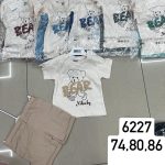 Komplety DZIECIĘCA size 74-86_ paczka 6szt _1 kolor 1361759