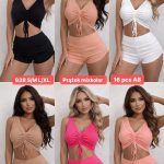 Komplety Damskie _ size S-XL_ paczka 16 szt_ mix kolor 5641307