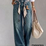 Jeansy Damskie _ size XS-XL_ paczka 12 szt_ 5641397