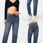 Jeansy Damskie _ size 25-30_ paczka 12 szt_ 5641399