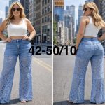 Jeansy Damskie _ size 42-50_ paczka 10 szt_ 4387943