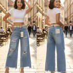 Jeansy Damskie _ size XS-XL_ paczka 10 szt_ 4387945