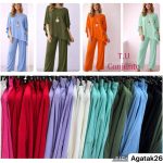 Komplety Damskie _ size UNI_ paczka 6 szt_MIX kolor 2828573