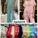 Komplety Damskie _ size UNI_ paczka 6 szt_MIX kolor 2828574