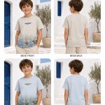 Bluzka DZIECIĘCA size 4-12 lat_ paczka 10szt _mix kolor 8887773