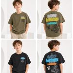 Bluzka DZIECIĘCA size 4-12 lat_ paczka 10szt _mix kolor 6403346
