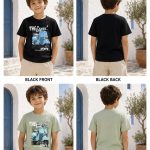 Bluzka DZIECIĘCA size 4-12 lat_ paczka 10szt _mix kolor 6403347