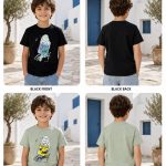 Bluzka DZIECIĘCA size 4-12 lat_ paczka 10szt _mix kolor 6403350