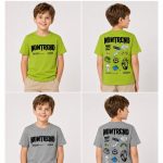 Bluzka DZIECIĘCA size 4-12 lat_ paczka 10szt _mix kolor 6403359