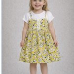 Sukienki DZIECIĘCA size 2-5 lat_ paczka 4szt _1 kolor 6403538