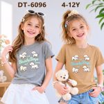 Bluzka DZIECIĘCA size 4-12 lat_ paczka 10szt _mix kolor 8804666