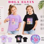 Bluzka DZIECIĘCA size 4-12 lat_ paczka 10szt _mix kolor 8804667