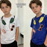 Bluzka DZIECIĘCA size 4-12 lat_ paczka 10szt _mix kolor 8804669