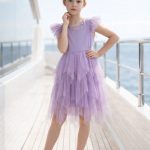 Sukienki DZIECIĘCA size 4-14 lat_ paczka 6szt _1 kolor 8804698