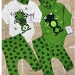 Komplety DZIECIĘCA size 9-24M_ paczka 4szt _1 kolor 8804714