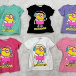 Bluzka DZIECIĘCA size 4-8 lat_ paczka 15szt _mix kolor 8223260