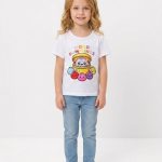 Bluzka DZIECIĘCA size 4-14 lat_ paczka 6szt _1 kolor 8223261