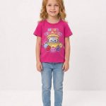 Bluzka DZIECIĘCA size 4-14 lat_ paczka 6szt _1 kolor 8223262
