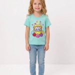 Bluzka DZIECIĘCA size 4-14 lat_ paczka 6szt _1 kolor 8223264
