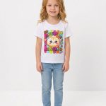Bluzka DZIECIĘCA size 4-14 lat_ paczka 6szt _1 kolor 8223275