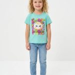 Bluzka DZIECIĘCA size 4-14 lat_ paczka 6szt _1 kolor 8223276