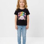 Bluzka DZIECIĘCA size 4-14 lat_ paczka 6szt _1 kolor 8223285
