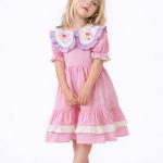 Sukienki DZIECIĘCA size 3-10 lat_ paczka 5szt _1 kolor 4436443