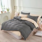 Komplet pościeli 100% bawełna Ma prześcieradło z gumką _ 4 Częściowy Rozmiar : 160/200cm 9173824