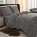 Komplet pościeli luksusowy z Falbanką _3 Częściowy Rozmiar : 200/220cm 9173830
