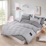 Komplet pościeli 100% bawełna Ma prześcieradło z gumką _ 4 Częściowy Rozmiar : 200/220cm 9173904