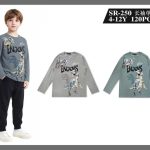 Bluzka DZIECIĘCA size 4-12 lat_ paczka 15szt _mix kolor 5398984