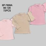 Bluzka DZIECIĘCA numer 98-128_ paczka 18szt _mix kolor 5399103
