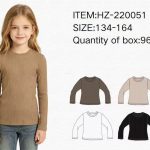 Bluzka DZIECIĘCA numer 134-164_ paczka 24szt _mix kolor 5399111