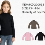 Bluzka DZIECIĘCA numer 134-164_ paczka 18szt _mix kolor 5399113