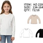 Bluzka DZIECIĘCA numer 134-164_ paczka 18szt _mix kolor 5399114