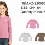 Bluzka DZIECIĘCA numer 134-164_ paczka 18szt _mix kolor 5399115