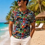 Bluzki MĘSKA_size m-2xl_paczka 12 szt_mix kolor 8336133