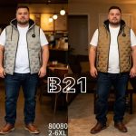 Kamizelki MĘSKA_size 2-6xl_paczka 5szt_1 kolor