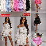 Kombinezony Damskie wloskie _ size uni _ paczka 6szt_ mix kolor 6873377