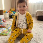 Komplety DZIECIĘCA size 9-24M_ paczka 4szt _1 kolor 3787598