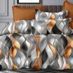 Komplet pościeli 5D „”” MILANO „” 100% satyna – bawełna 4 Częściowy Rozmiar : 200/220cm 7184577
