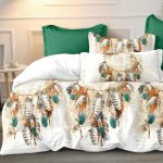 Komplet pościeli 5D „”” MILANO „” 100% satyna – bawełna 4 Częściowy Rozmiar : 200/220cm 7184593